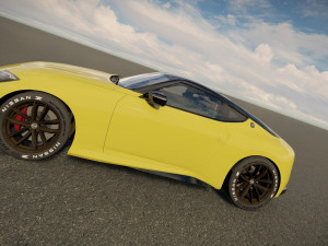 Nissan Z 2023 3D Model
