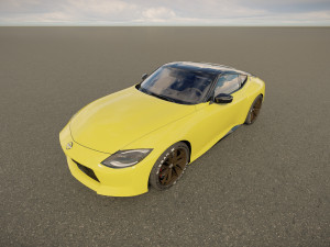Nissan Z 2023 3D Model