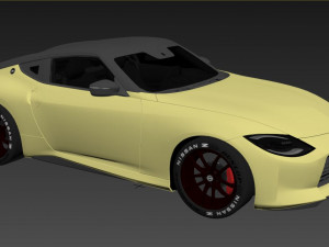 Nissan Z 2023 3D Model