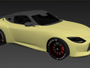 Nissan Z 2023 3D Model