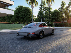 Porsche 911 Carrera RS 1972 3D Model