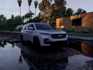 Chevrolet Captiva 2022 Modelo 3D