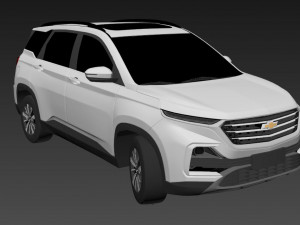 Chevrolet Captiva 2022 Modelo 3D