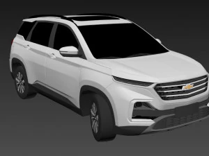 Chevrolet Captiva 2022 3D Model
