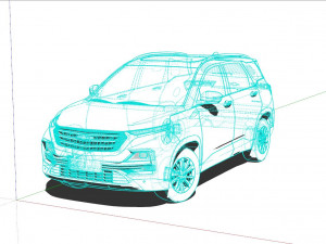 Chevrolet Captiva 2022 Modelo 3D