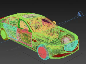 Genesis G90 2022 3D Model