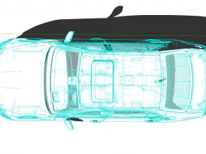 Genesis G90 2022 3D Model