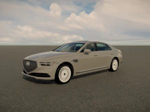 Genesis G90 2022 3D Model