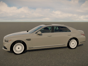 Genesis G90 2022 Modello 3D