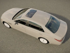 Genesis G90 2022 3D Model