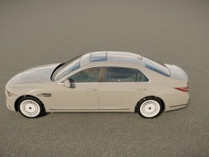 Genesis G90 2022 Modello 3D