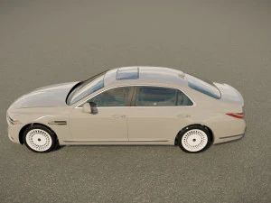 Genesis G90 2022 3D Model