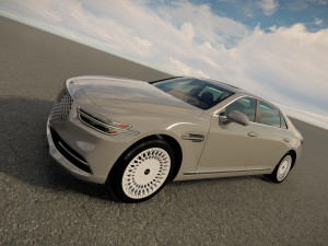 Genesis G90 2022 Modello 3D