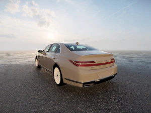 Genesis G90 2022 3D Model