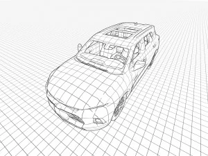 Chevrolet Blazer RS 2023 3D Model
