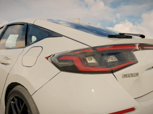 Honda Civic Hatchback 2023 Modelo 3D