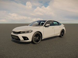 Honda Civic Hatchback 2023 Modelo 3D