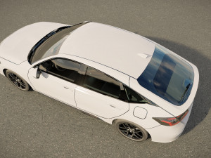 Honda Civic Hatchback 2023 Modelo 3D