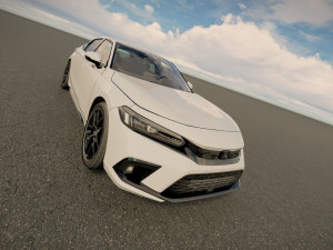 Honda Civic Hatchback 2023 Modelo 3D