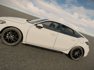 Honda Civic Hatchback 2023 Modelo 3D