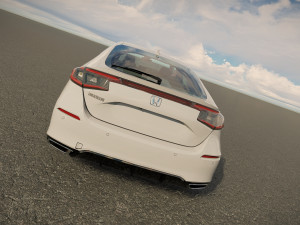 Honda Civic Hatchback 2023 Modelo 3D