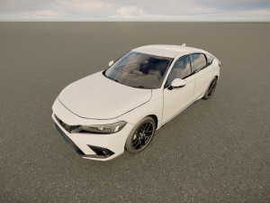 Honda Civic Hatchback 2023 Modelo 3D