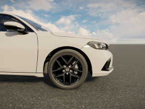 Honda Civic Hatchback 2023 Modelo 3D
