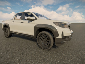 Honda Ridgeline 2023 3D Model