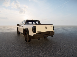 Honda Ridgeline 2023 3D Model