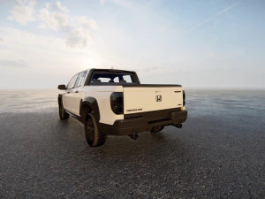 Honda Ridgeline 2023 3D Model