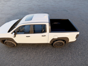 Honda Ridgeline 2023 3D Model