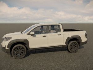 Honda Ridgeline 2023 3D Model