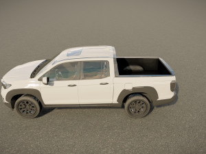 Honda Ridgeline 2023 3D Model