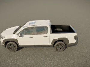 Honda Ridgeline 2023 3D Model