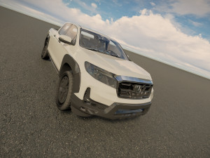 Honda Ridgeline 2023 3D Model