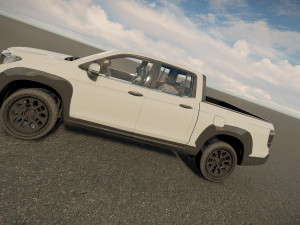 Honda Ridgeline 2023 3D Model