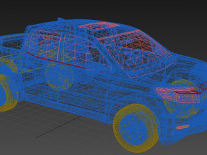 Honda Ridgeline 2023 3D Model