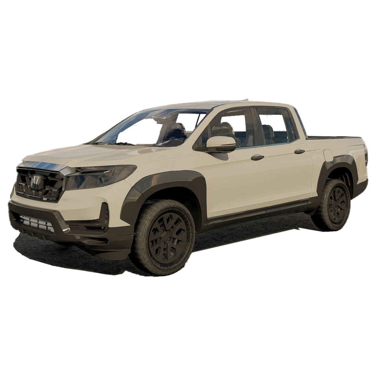 Honda Ridgeline 2023 3D Model .c4d .max .obj .3ds .fbx .stl .blend