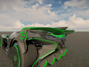 Bugatti Bolide 2024 Model 3D
