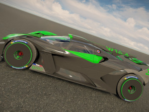 Bugatti Bolide 2024 Model 3D