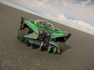 Bugatti Bolide 2024 Model 3D