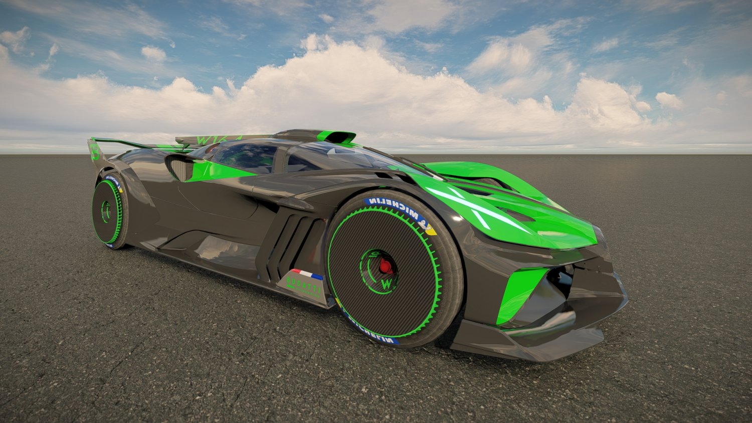 modèle 3D de Bugatti Bolide 2024 - TurboSquid 1888879