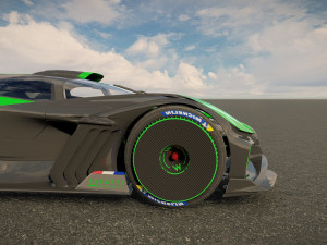 Bugatti Bolide 2024 Model 3D