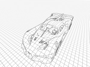 Bugatti Bolide 2024 Model 3D