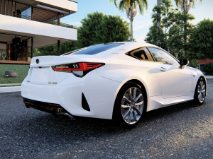 Lexus RC 350 Model 3D