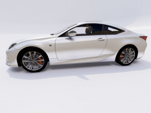 Lexus RC 350 Model 3D