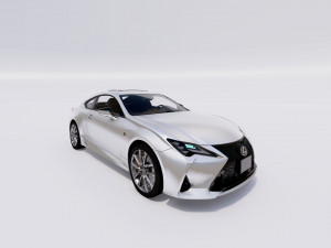 Lexus RC 350 Model 3D