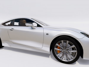 Lexus RC 350 Model 3D