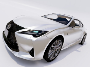 Lexus RC 350 Model 3D