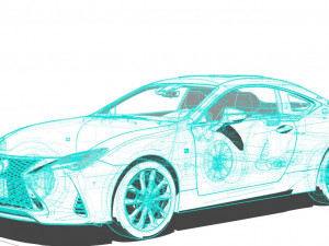 Lexus RC 350 Model 3D